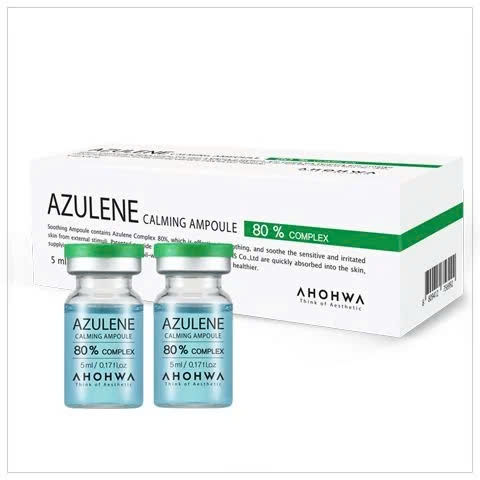 AHOHWA AZULENE CALMING AMPOULE / TẾ BÀO GỐC TÁI TẠO & PHỤC HỒI DA MỤN 
