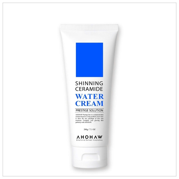 AHOHAW SHINNING CERAMIDE WATER CREAM / KEM DƯỠNG SIÊU CẤP NƯỚC & PHỤC HỒI HÀNG RÀO BẢO VỆ DA 