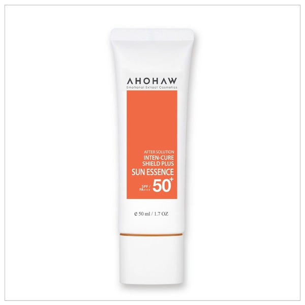 AHOHAW INTEN CURE SHIELD PLUS SUN ESSENCE SPF 50+/PA+++ / KEM CHỐNG NẮNG VẬT LÝ LAI HOÁ HỌC 