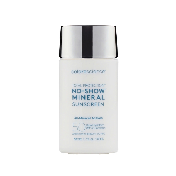 COLORESCIENCE TOTAL PROTECTION NO SHOW SPF50 MINERAL SUNSCREEN / KEM CHỐNG NẮNG VẬT LÝ TOÀN DIỆN KHÔNG MÀU 