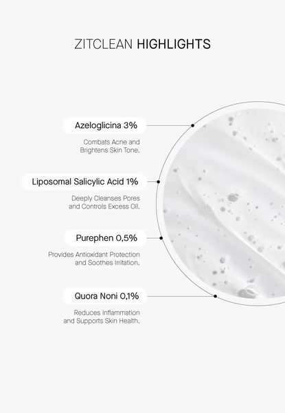 ACNEMY ZITCLEAN® PURIFYING CLEANSING GEL / GEL LÀM SẠCH SÂU 
