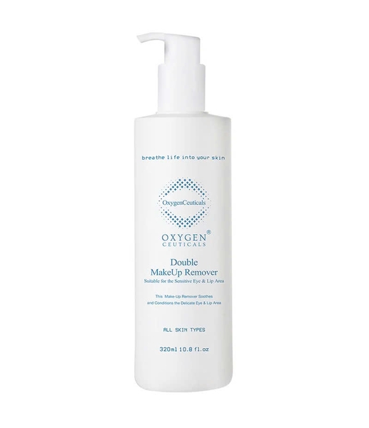 OXYGENCEUTICALS DOUBLE MAKEUP REMOVER: Dầu Tẩy Trang Kép Làm Sạch Sâu & Dịu Nhẹ Cho Mọi Làn Da