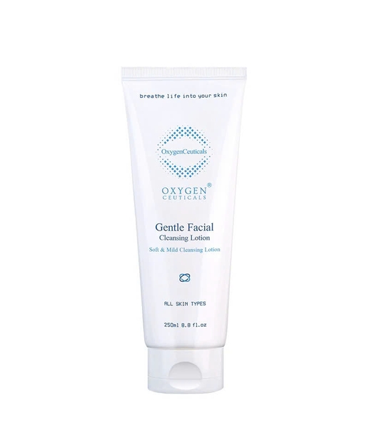 OXYGENCEUTICALS GENTLE FACIAL CLEANSING LOTION: Sữa Rửa Mặt Dịu Nhẹ Dạng Kem Không Bọt Cho Làn Da Nhạy Cảm