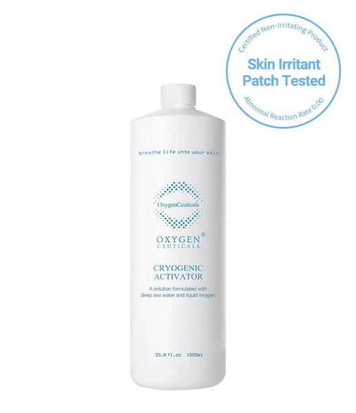 OXYGENCEUTICALS CRYOGENIC ACTIVATOR: Nước Hoạt Hóa Oxy - Thanh Lọc, Phục Hồi & Tái Tạo Làn Da