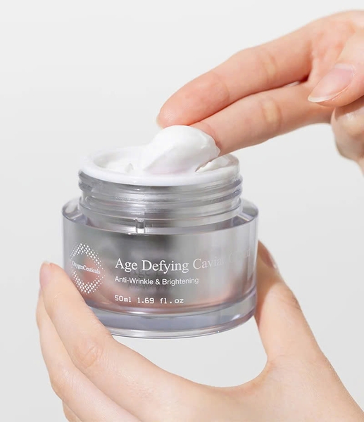 OXYGENCEUTICALS AGE DEFYING CAVIAR CREAM: Kem Dưỡng Bí Quyết Cấp Ẩm, Nâng Cơ & Sáng Da Toàn Diện