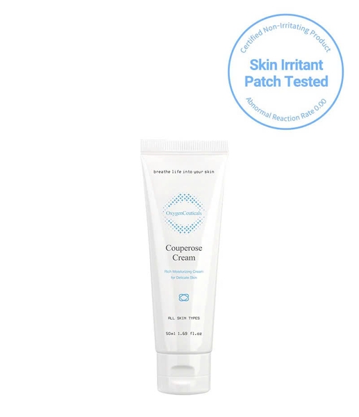 OXYGENCEUTICALS COUPEROSE CREAM: Kem Dưỡng Phục Hồi & Làm Dịu Làn Da Nhạy Cảm, Hỗ Trợ Sau Tổn Thương