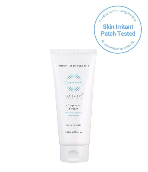 OXYGENCEUTICALS COUPEROSE CREAM: Kem Dưỡng Phục Hồi & Làm Dịu Làn Da Nhạy Cảm, Hỗ Trợ Sau Tổn Thương
