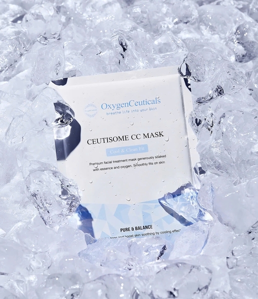OXYGENCEUTICALS CEUTISOME CC MASK: Mặt Nạ Giải Pháp Làm Dịu & Làm Sáng Da Tức Thì