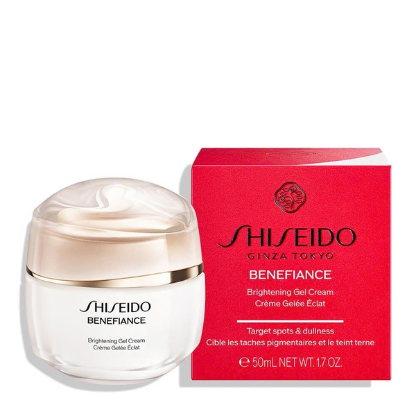 SHISEIDO BENEFIANCE BRIGHTENING GEL CREAM: Gel Dưỡng Trắng Sáng, Cải Thiện Da Không Đều Màu