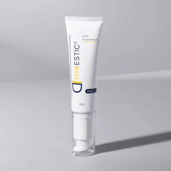 HYAESTIC 0.5% PURE RETINOL: Tinh Chất Retinol Tinh Khiết – Tái Tạo & Phục Hồi Làn Da Lão Hóa