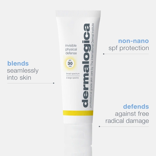 DERMALOGICA INVISIBLE PHYSICAL DEFENSE SPF30: Kem Chống Nắng Vật Lý Vô Hình - Bảo Vệ Toàn Diện & Dịu Nhẹ Cho Mọi Loại Da