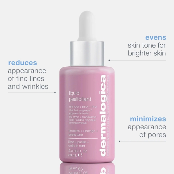 DERMALOGICA LIQUID PEELFOLIANT: Peel Hàng Ngày - Giảm Nếp Nhăn, Sáng Da & Se Khít Lỗ Chân Lông
