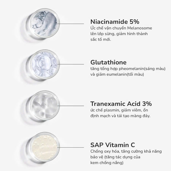 GSC MELA BRIGHT DAY SERUM: Tinh Chất Ban Ngày - Dưỡng Sáng & Ngăn Nám Tái Phát Toàn Diện