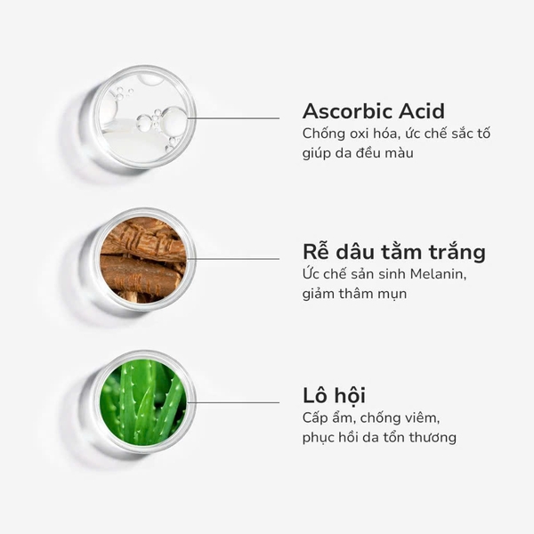 GSC VITAMIN C SERUM: Tinh Chất Dưỡng Trắng & Chống Lão Hóa - Cho Làn Da Sáng Khỏe, Mờ Nám