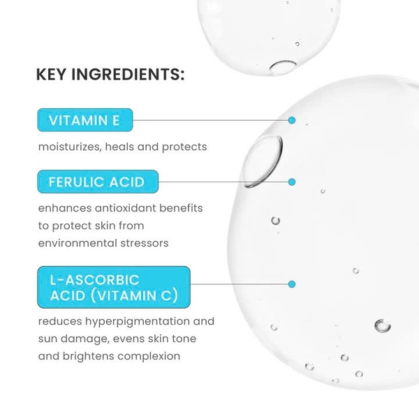 TIMELESS 20% VITAMIN C + E FERULIC ACID SERUM: Tinh Chất Chống Oxy Hóa Vàng - Dưỡng Sáng, Mờ Thâm & Kích Thích Collagen