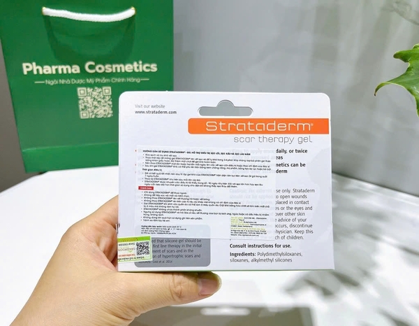 STRATADERM GEL: Gel Silicone Y Khoa Đặc Trị Sẹo Lồi, Sẹo Phì Đại & Sẹo Lâu Năm
