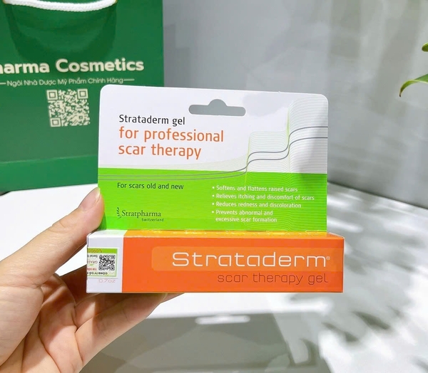 STRATADERM GEL: Gel Silicone Y Khoa Đặc Trị Sẹo Lồi, Sẹo Phì Đại & Sẹo Lâu Năm