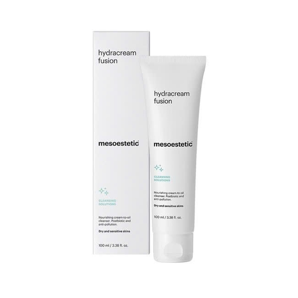 Mesoestetic Hydracream Fusion: Sữa Rửa Mặt Dạng Kem Làm Sạch Sâu, Cân Bằng Hệ Vi Sinh & Chống Ô Nhiễm