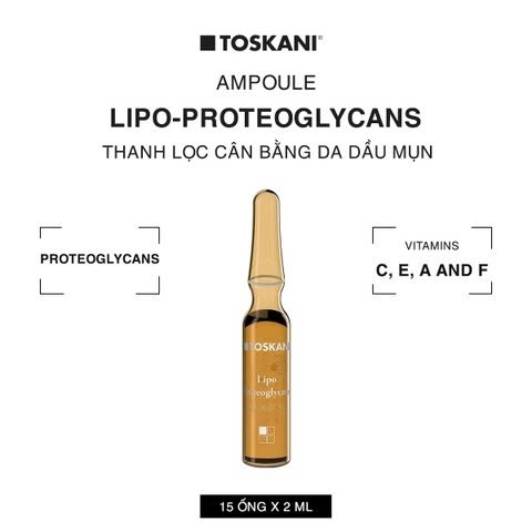 TOSKANI Lipo-Proteoglycans Ampoule: Giải Pháp Vàng Trẻ Hóa Và Làm Đầy Nếp Nhăn