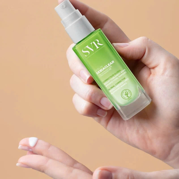 SVR Sebiaclear Serum: Tinh Chất Giảm Mụn, Mờ Thâm Và Chống Lão Hóa Hiệu Quả Sau 7 Ngày