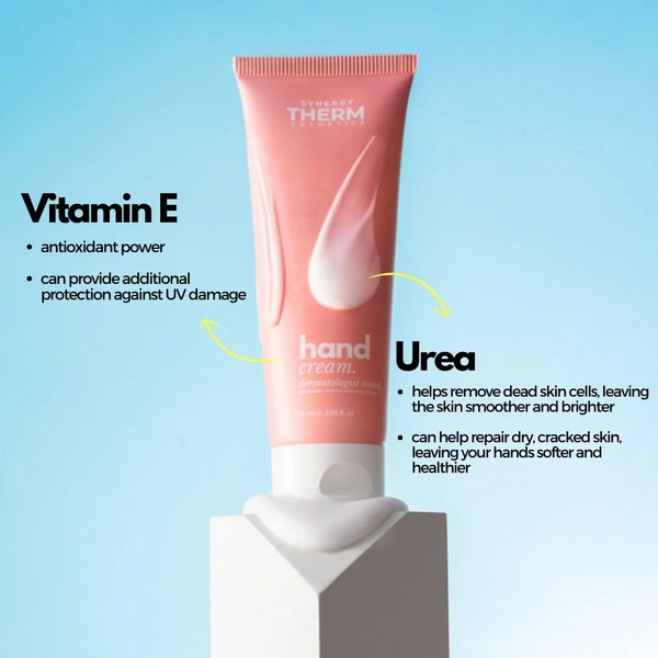 Synergy Therm Daily Hand Cream: Giải Pháp Phục Hồi Da Tay Thô Ráp Với Urea & Vitamin E
