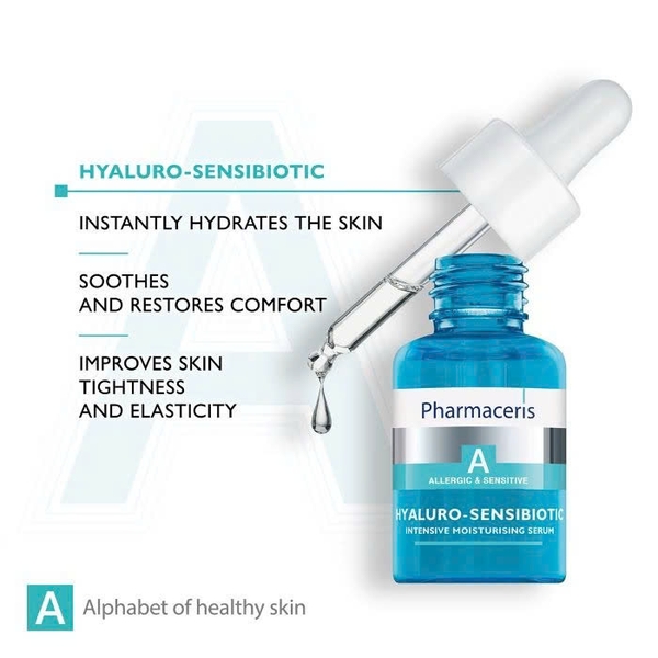 Pharmaceris A HYALURO-SENSIBIOTIC: Serum Cấp Ẩm Đa Tầng, Phục Hồi Hệ Vi Sinh Và Làm Dịu Da Quá Mẫn
