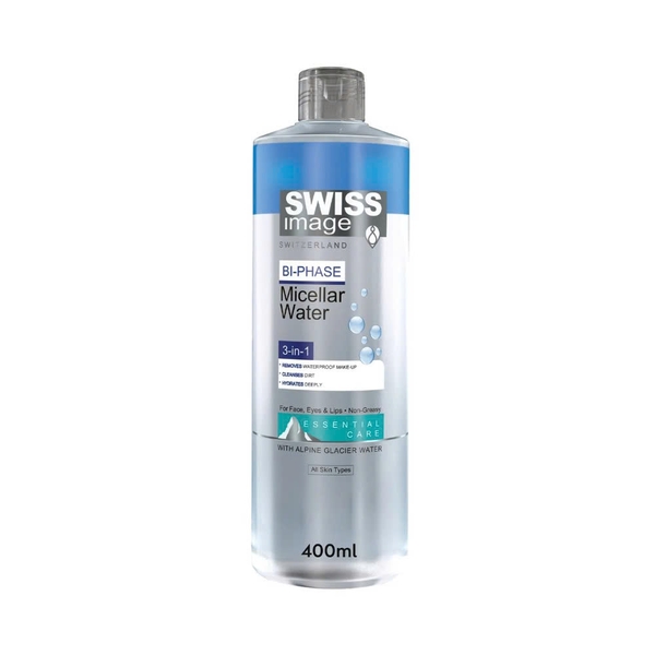 Swiss Image Bi-Phase Micellar Water – Nước Tẩy Trang 2 Tầng Sạch Sâu Mọi Lớp Trang Điểm Lì Lợm