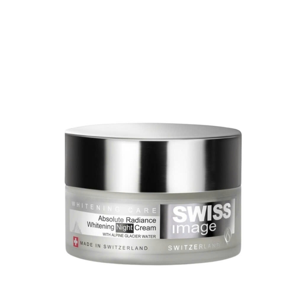 Swiss Image Absolute Radiance Whitening Night Cream – Đánh Thức Làn Da Trắng Sáng Từ Thụy Sĩ