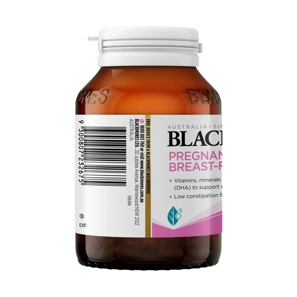 Blackmores Pregnancy & Breast-Feeding Gold – Dưỡng Chất Vàng Cho Mẹ Bầu Và Sau Sinh