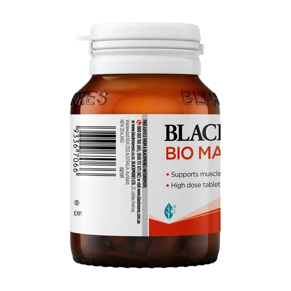 Blackmores Bio Magnesium – Giải Pháp Liều Cao Hỗ Trợ Cơ Bắp, Tim Mạch Và Xương Khớp