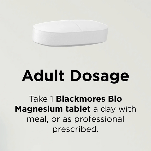 Blackmores Bio Magnesium – Giải Pháp Liều Cao Hỗ Trợ Cơ Bắp, Tim Mạch Và Xương Khớp