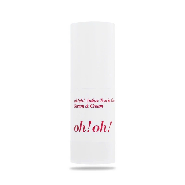 oh!oh! Antiox Two in One Serum & Cream – Giải Pháp "2 Trong 1" Trẻ Hóa & Chống Oxy Hóa Đột Phá