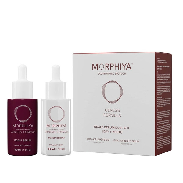 MORPHIYA Scalp Serum DualAct – Hệ Thống Tinh Chất Kép Ngày Và Đêm Giúp Cân Bằng Da Đầu, Nuôi Dưỡng Tóc Chắc Khỏe