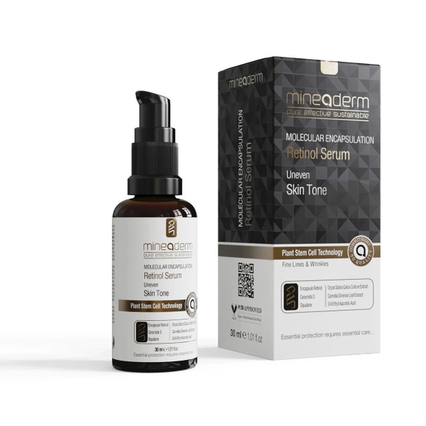 Mineaderm Molecular Encapsulation Retinol Serum – Tinh Chất Retinol Dạng Bọc 1% Hỗ Trợ Làm Mờ Nếp Nhăn Và Trẻ Hóa Làn Da