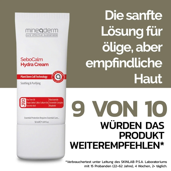 Mineaderm Sebocalm Hydra Cream – Kem Dưỡng Cân Bằng Nhờn, Làm Dịu Và Cấp Ẩm Chuyên Sâu