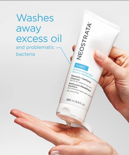 NEOSTRATA Mandelic Clarifying Cleanser – Gel Rửa Mặt Giúp Làm Sạch Sâu, Kiểm Soát Dầu Nhờn Và Tinh Chỉnh Bề Mặt Da