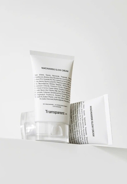 Transparent Niacinamide Glow Cream – Kem Dưỡng Dạng Gel Cấp Ẩm, Làm Đều Màu Da Và Tăng Cường Độ Rạng Rỡ
