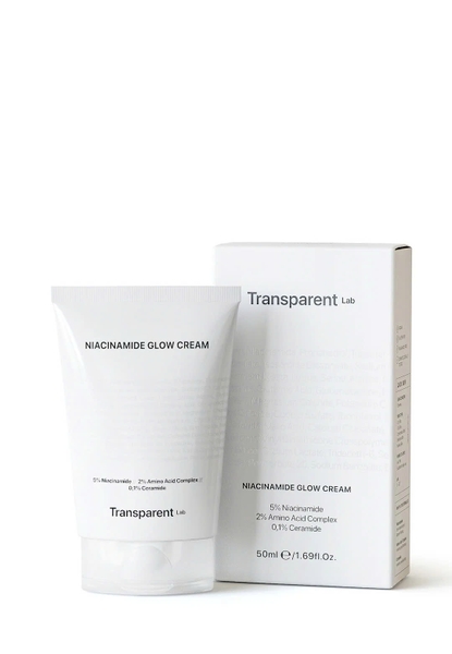Transparent Niacinamide Glow Cream – Kem Dưỡng Dạng Gel Cấp Ẩm, Làm Đều Màu Da Và Tăng Cường Độ Rạng Rỡ