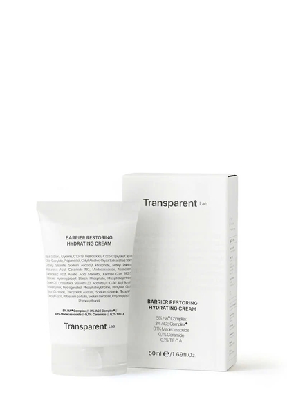 Transparent Barrier Restoring Hydrating Cream – Kem Dưỡng Ẩm Sâu, Củng Cố Hàng Rào Bảo Vệ Da Và Ngăn Ngừa Các Dấu Hiệu Tuổi Tác