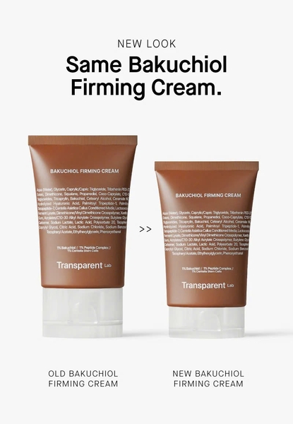 Transparent Lab Bakuchiol Firming Cream – Kem Dưỡng Săn Chắc Da, Hỗ Trợ Làm Mờ Nếp Nhăn Và Mang Lại Diện Mạo Tươi Trẻ