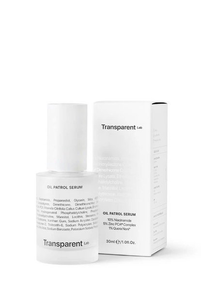 Transparent Oil Patrol Serum – Tinh Chất Kiểm Soát Dầu Nhờn, Thu Nhỏ Lỗ Chân Lông Và Giúp Da Mịn Màng