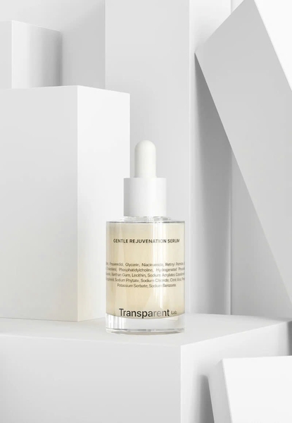 Transparent Gentle Rejuvenation Serum – Tinh Chất Retinol Dịu Nhẹ Hỗ Trợ Cải Thiện Nếp Nhăn Và Nuôi Dưỡng Da Mịn Màng Tươi Trẻ
