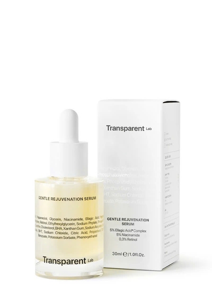 Transparent Gentle Rejuvenation Serum – Tinh Chất Retinol Dịu Nhẹ Hỗ Trợ Cải Thiện Nếp Nhăn Và Nuôi Dưỡng Da Mịn Màng Tươi Trẻ