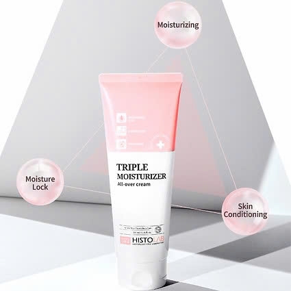 Histolab Triple Moisturizer All-Over Cream – Kem Dưỡng Ẩm Chuyên Sâu, Củng Cố Hàng Rào Bảo Vệ Và Nuôi Dưỡng Da Mịn Màng