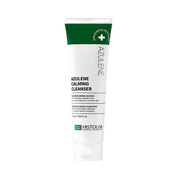 Histolab Azulene Calming Cleanser – Sữa Rửa Mặt Dạng Bọt Dịu Nhẹ, Làm Sạch Sâu Và Làm Dịu Làn Da Nhạy Cảm