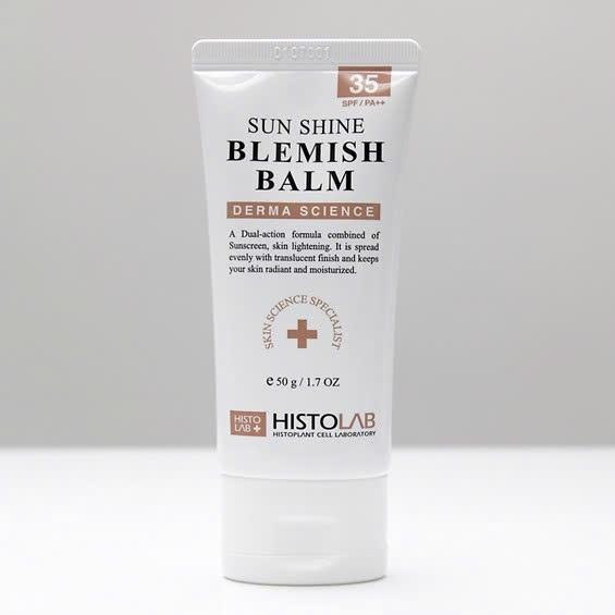 Histolab Sun Shine Blemish Balm [SPF35/PA++] – Kem Chống Nắng BB Cream Dưỡng Sáng, Che Khuyết Điểm Và Bảo Vệ Da ( Mùa Be Sáng)