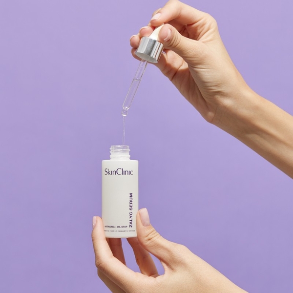SKINCLINIC ZALYC SERUM: Tinh Chất Trị Mụn & Kiểm Soát Dầu Nhờn, Hỗ Trợ Lão Hóa Sớm