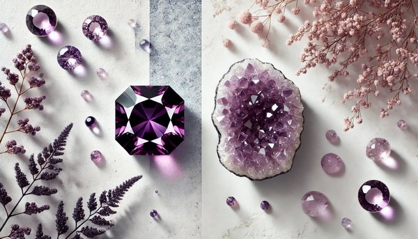 Spinel tím hay Thạch anh tím – Loại nào hợp phong thủy và đầu tư hơn?