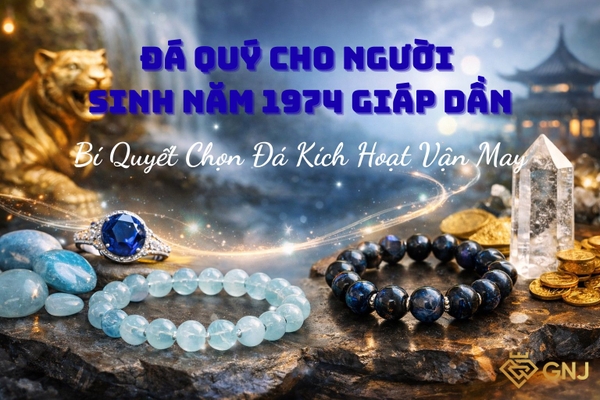 Người sinh năm 1974 nên đeo đá quý gì? Gợi ý đá phong thủy chuẩn mệnh Thủy
