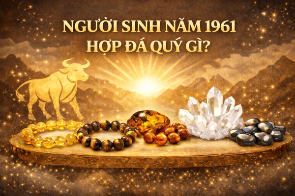 Người Sinh Năm 1961 Hợp Đá Gì? Top Đá Phong Thủy Tốt Nhất Cho Tuổi Tân Sửu